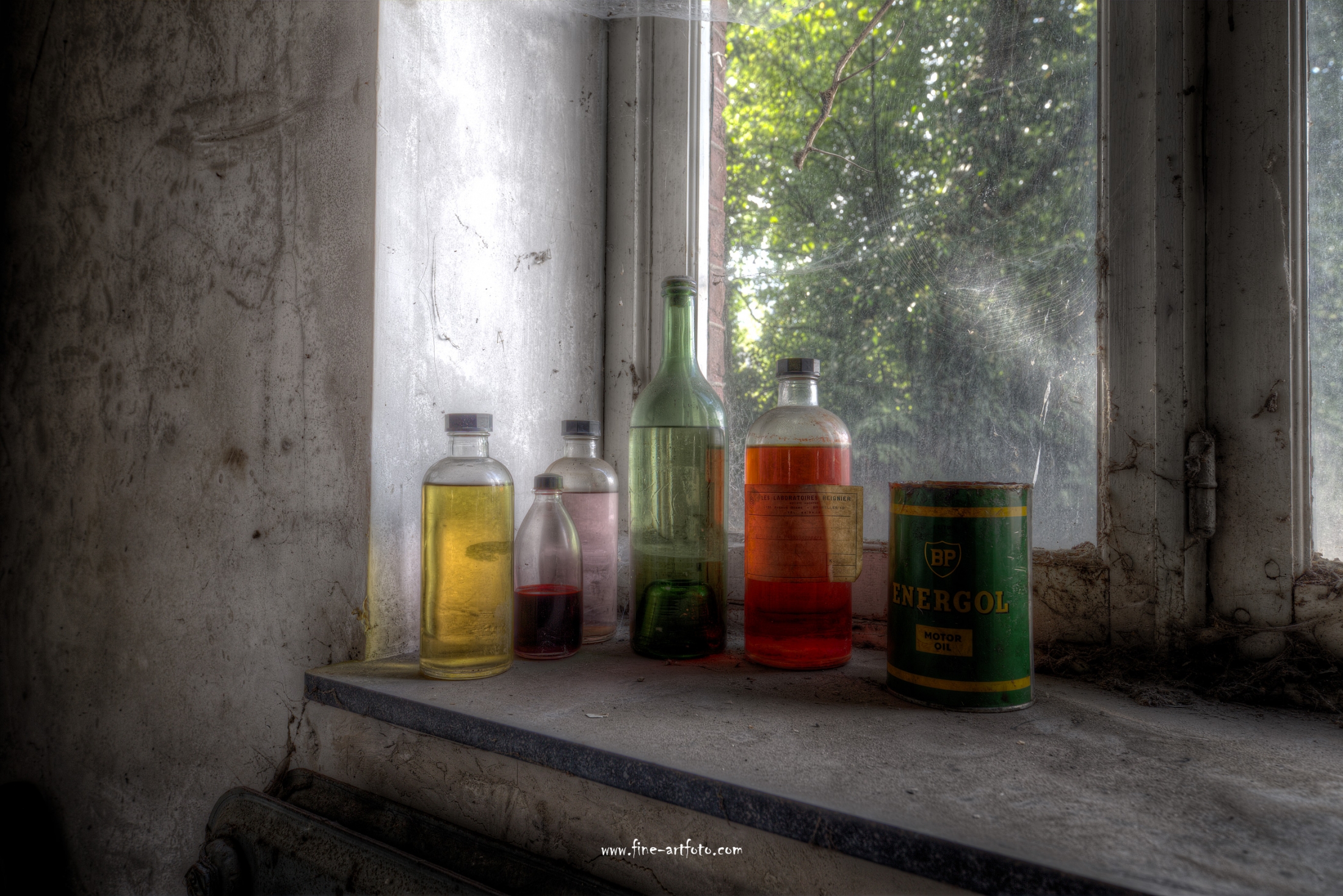 Still Life with Bottles